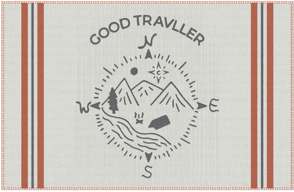 Good Travller Throw Blanket