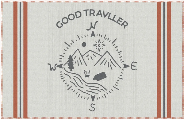 Good Travller Throw Blanket