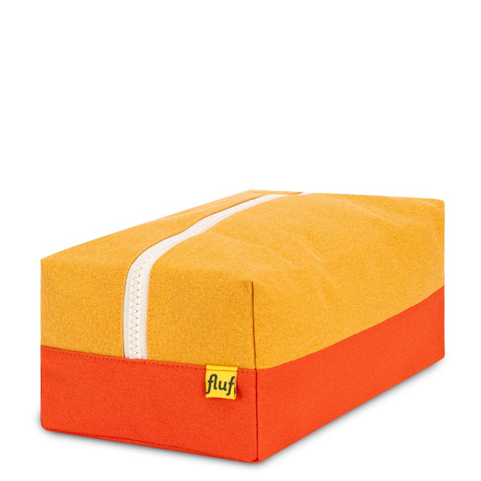 Dopp Kit: Two Tone Poppy Turmeric