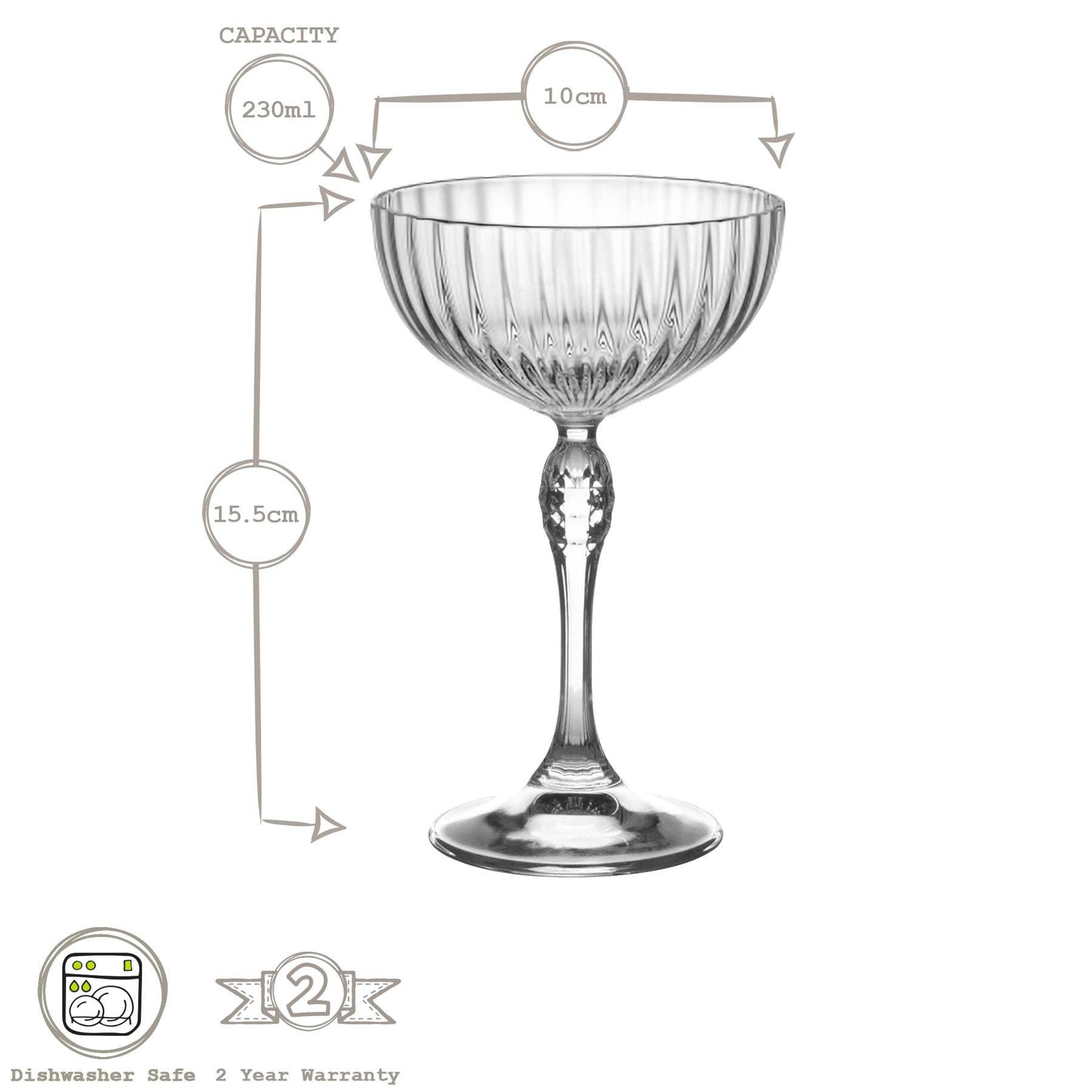 Bormioli Rocco '20s Champagne Saucer - 230ml
