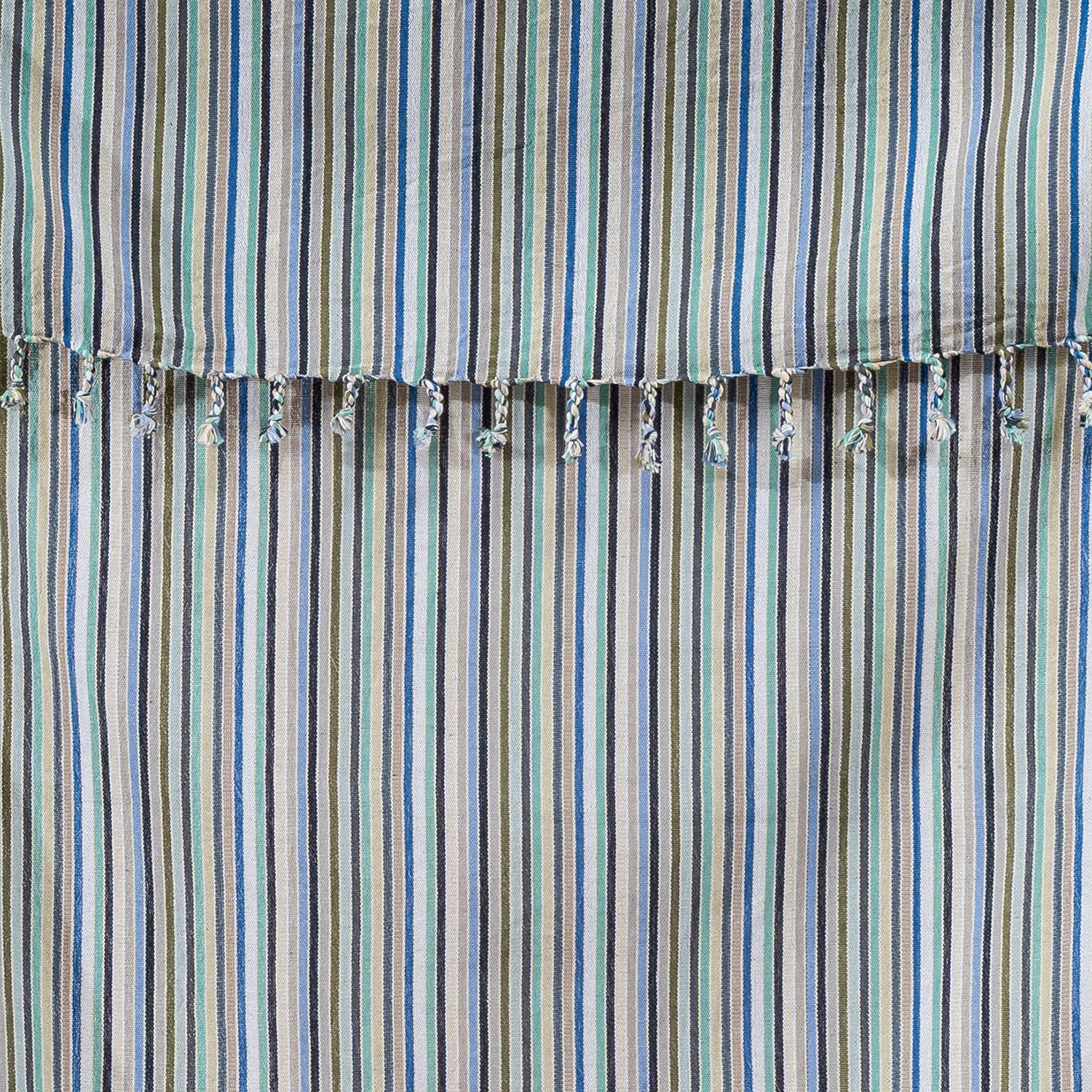 Turkish Bath/Beach/Sauna Mid Weight Towels - Blue Striped