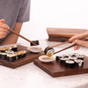 Chopsticks Set: Walnut (dark)