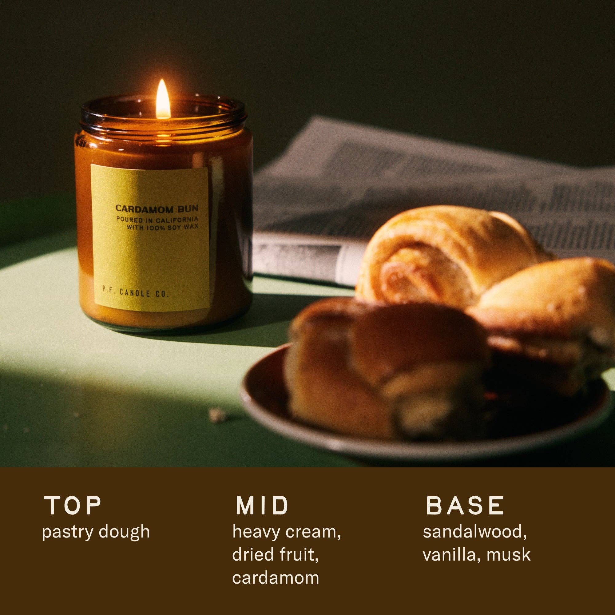 Cardamon Bun– Standard Candle