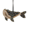 Beaded Whale Ornament