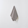 Linen Kitchen Cloth Josh: Brown x White Check