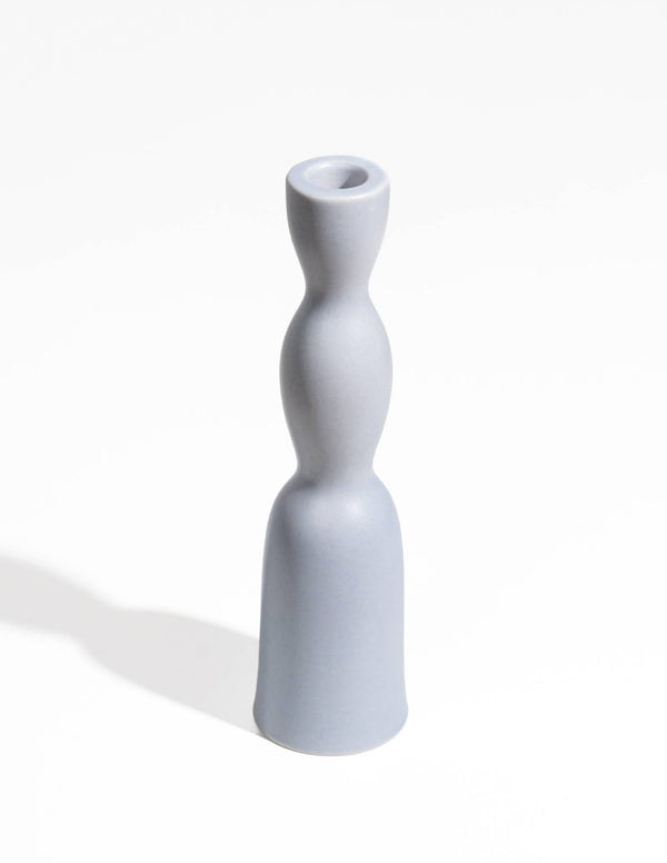 Wave Candleholder Tall - Lilac