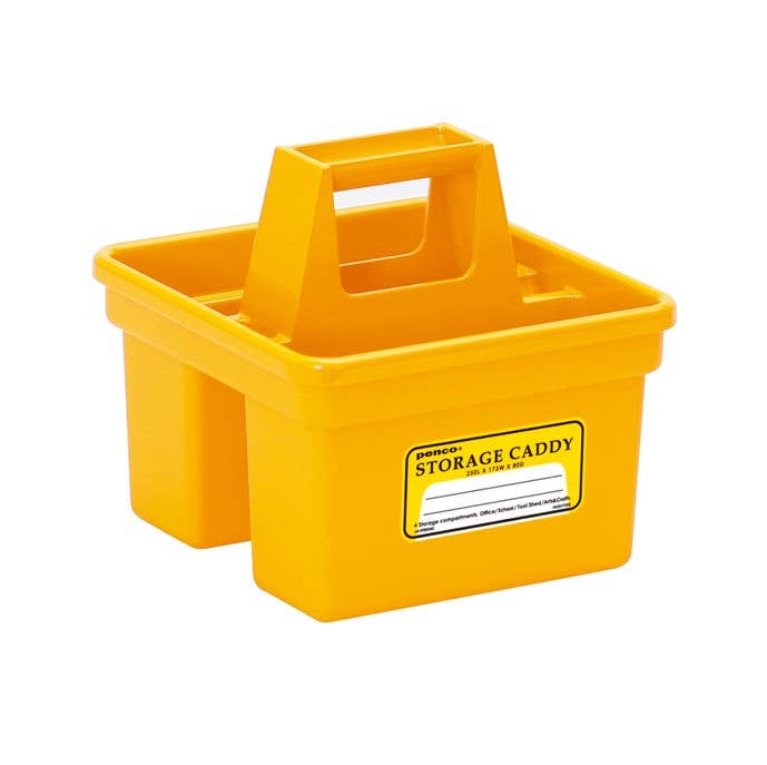 Small Storage Caddy | Yellow