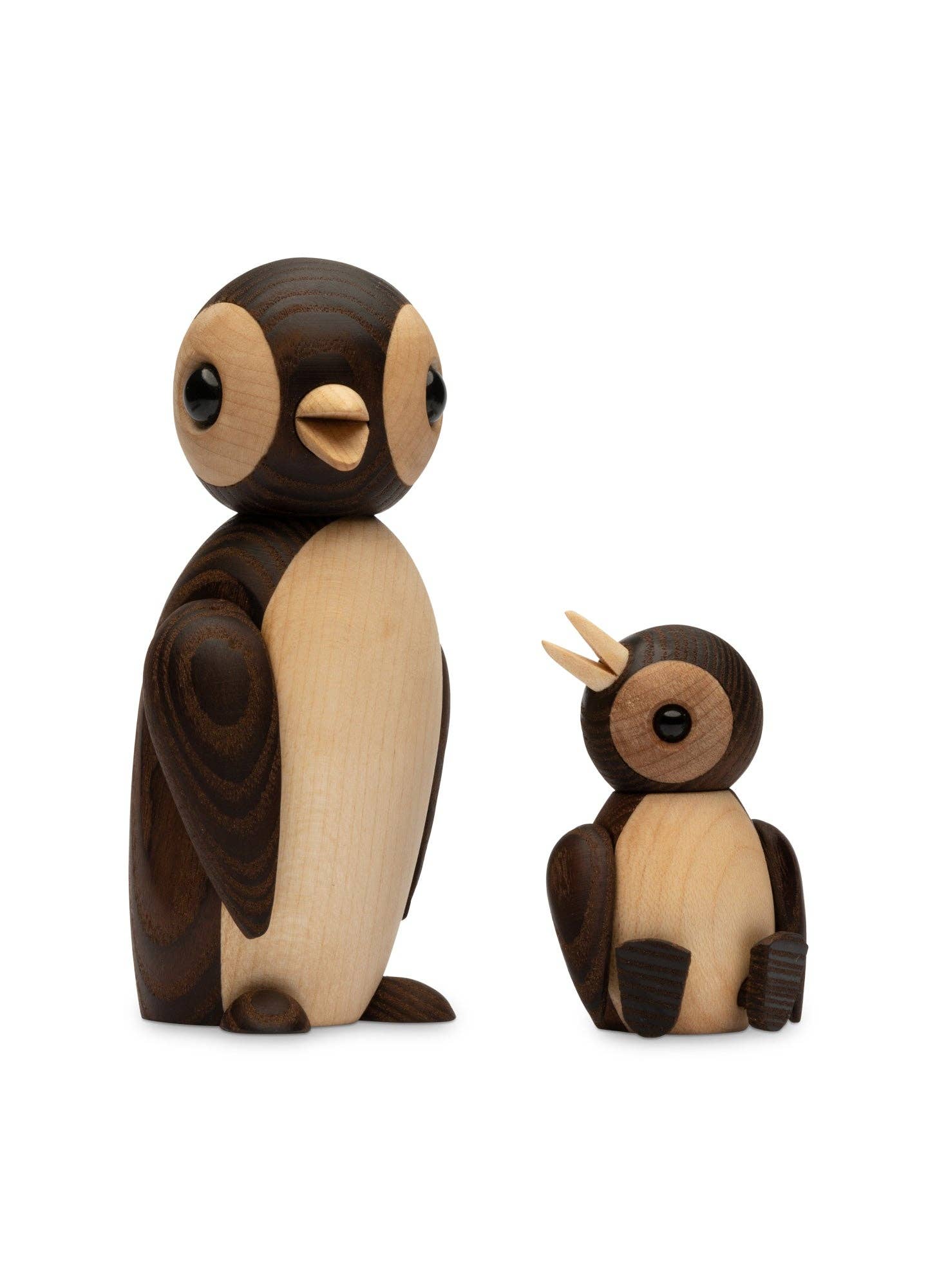 "Frost" Wooden Penguin Figurine