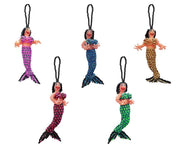 Beaded Mermaid Seed Bead Ornament