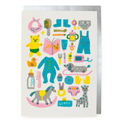 Baby Pattern Greeting Card