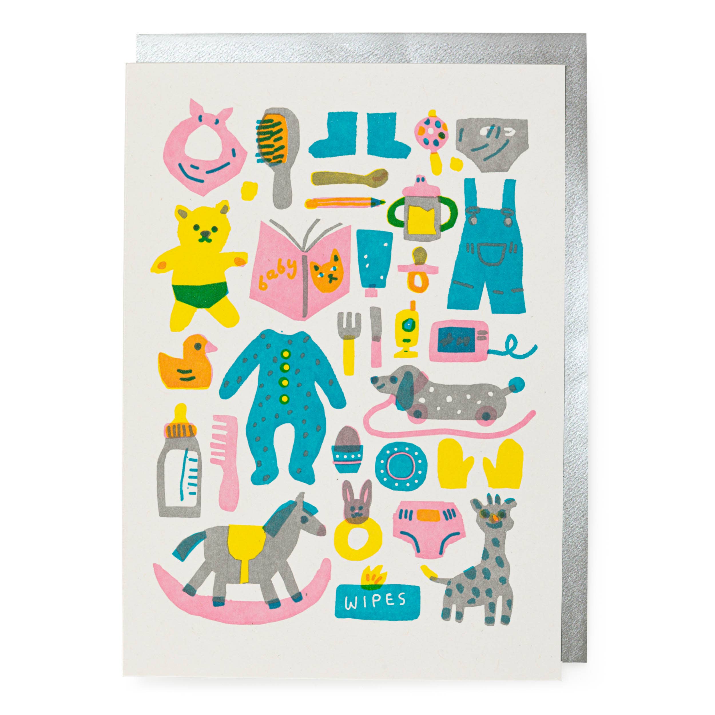 Baby Pattern Greeting Card