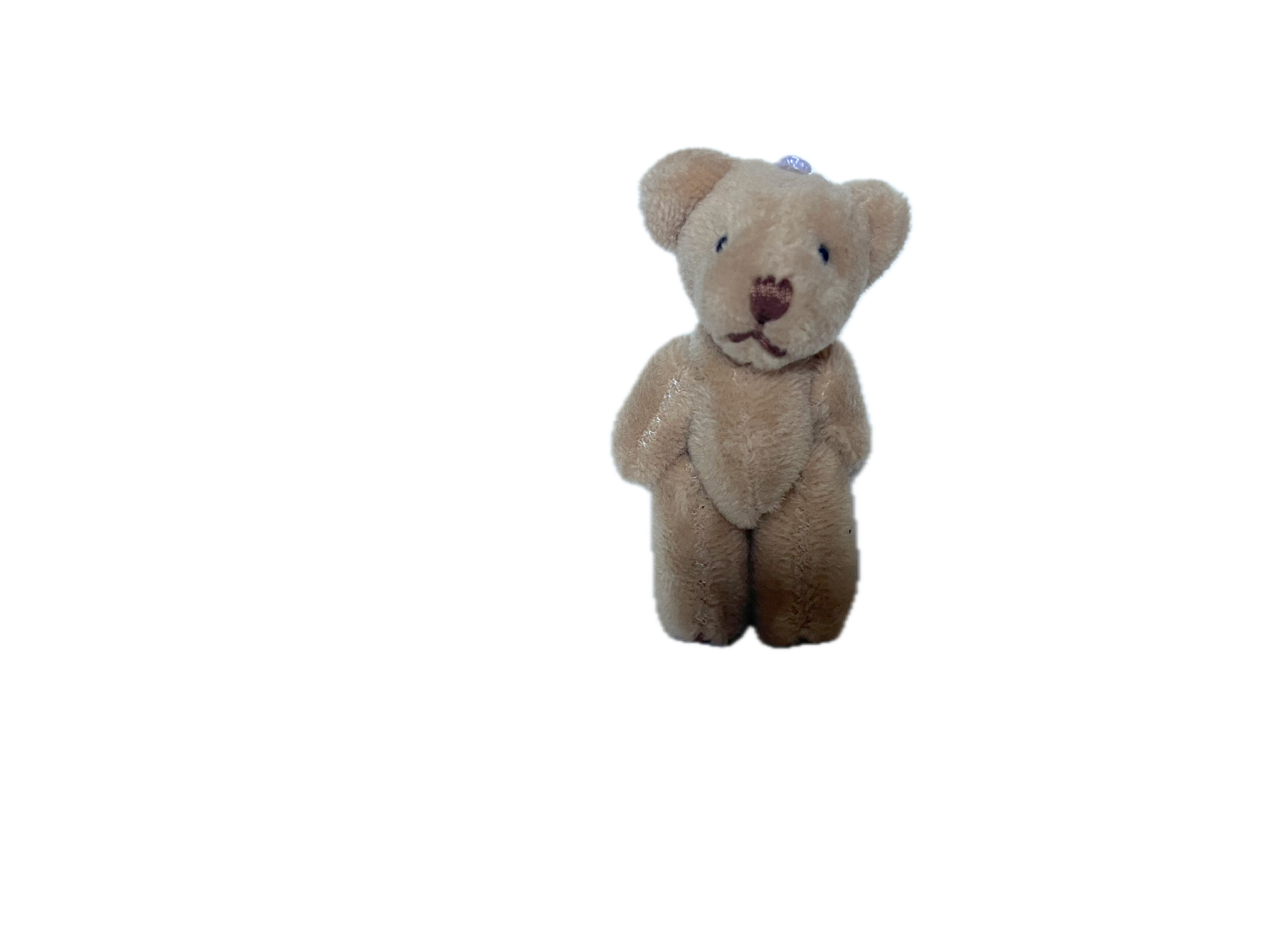 Mini Plush Light Brown Bear