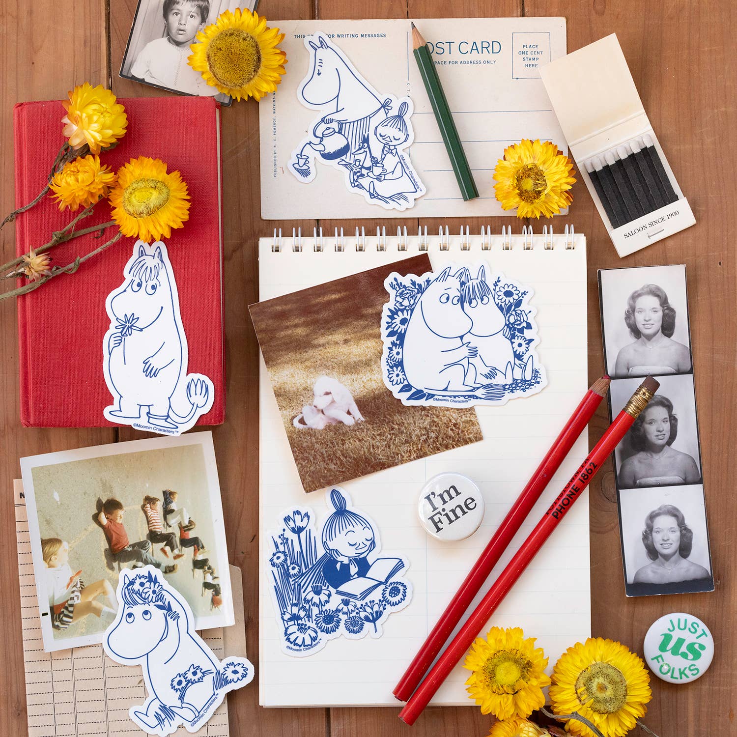 Moomin® - Snorkmaiden Flowercrown Sticker