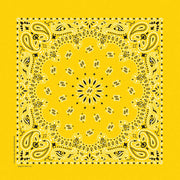 Bandana - Lemon Paisley