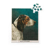 "Quite Fetching" English Foxhound 300 Piece Puzzle