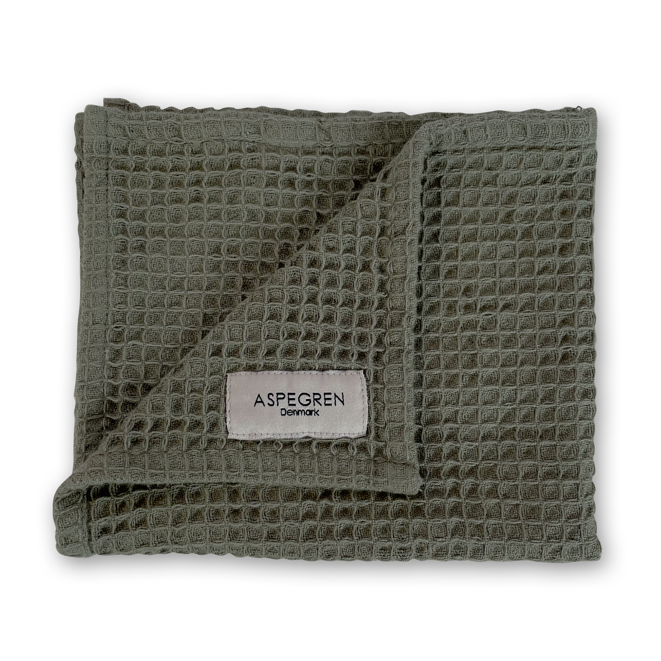 Tea Towel - 100% Organic Cotton - North - Olive: 50x70 cm