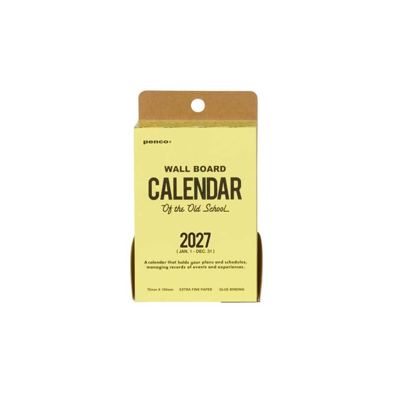 2027 Memo Block Calendar