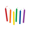 12 Birthday Candles Multi-Color