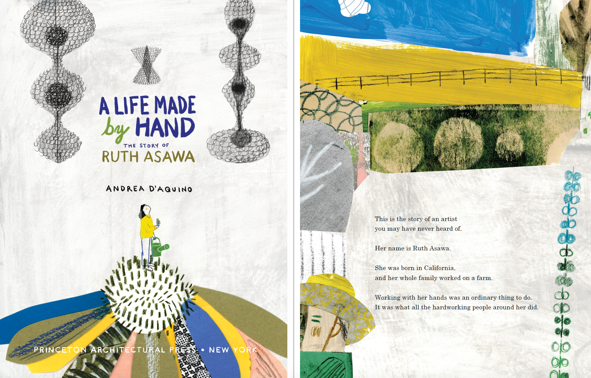 A Life Made by Hand - The Story of Ruth Asawa Book
