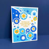 Hanukkah Blessings Risograph Card 