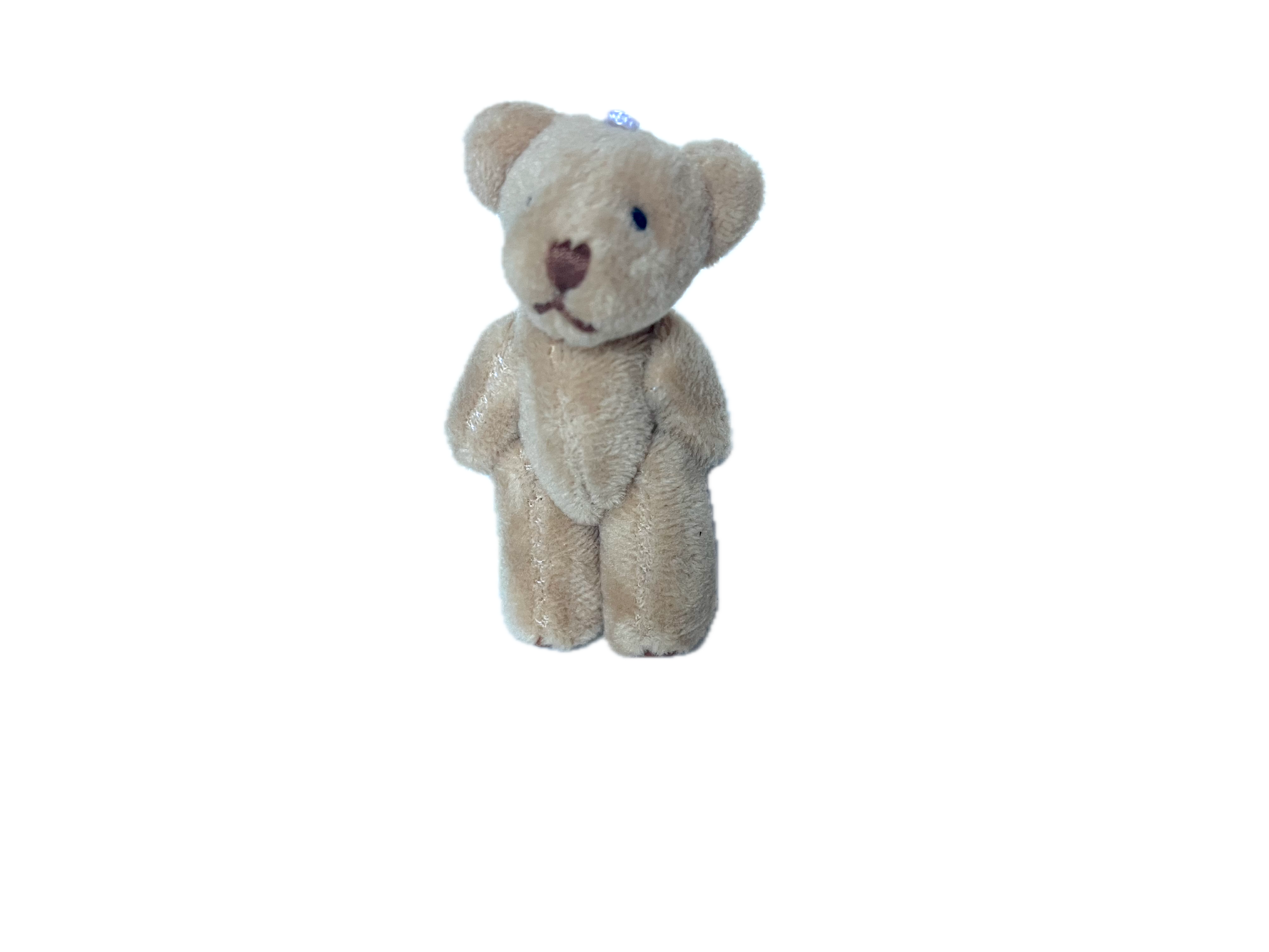Mini Plush Light Brown Bear
