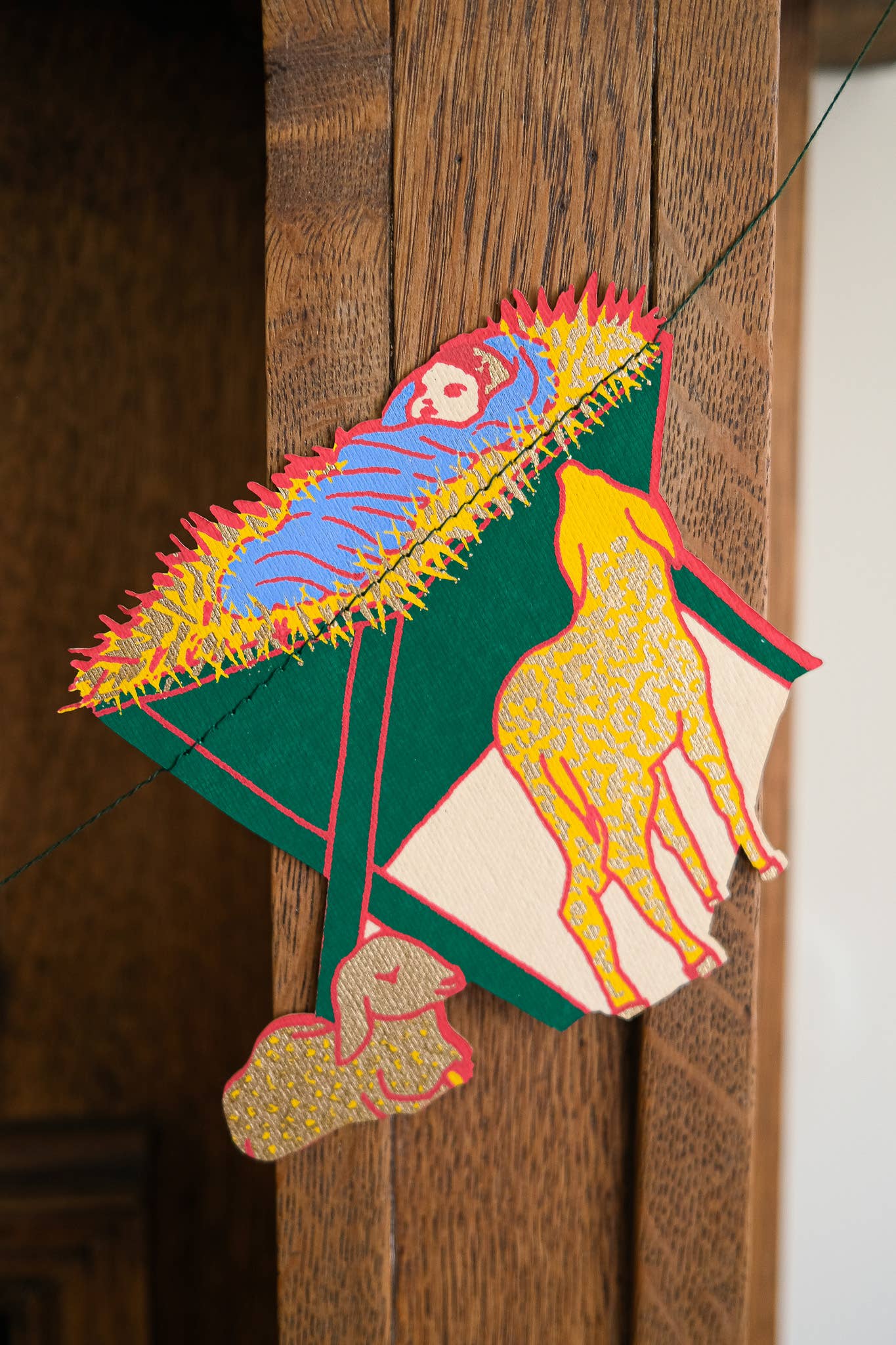 Nativity Sewn Garland