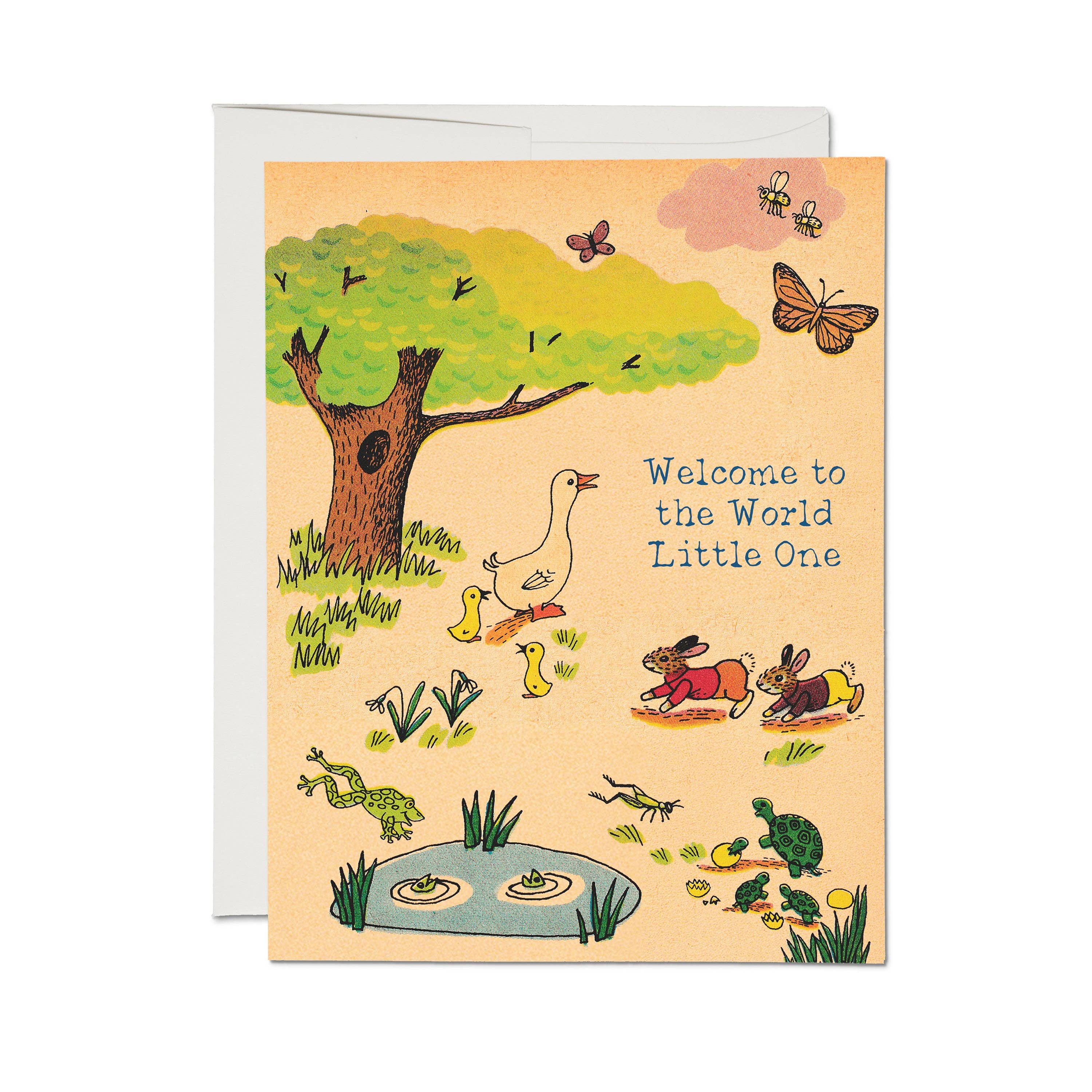Richard Scarry Whimsy Hollow Greeting Card