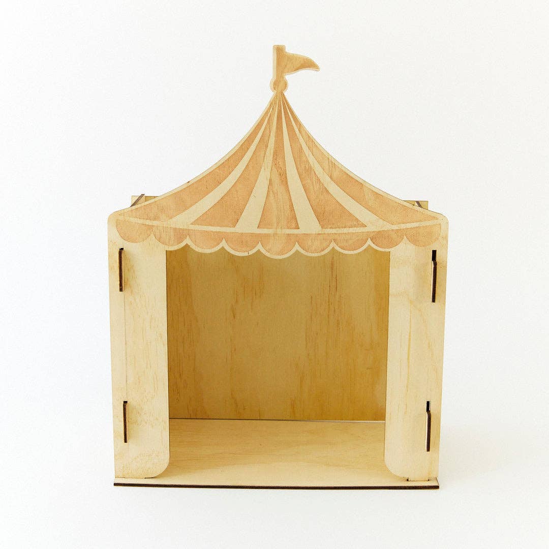 Wooden Circus Tent Play