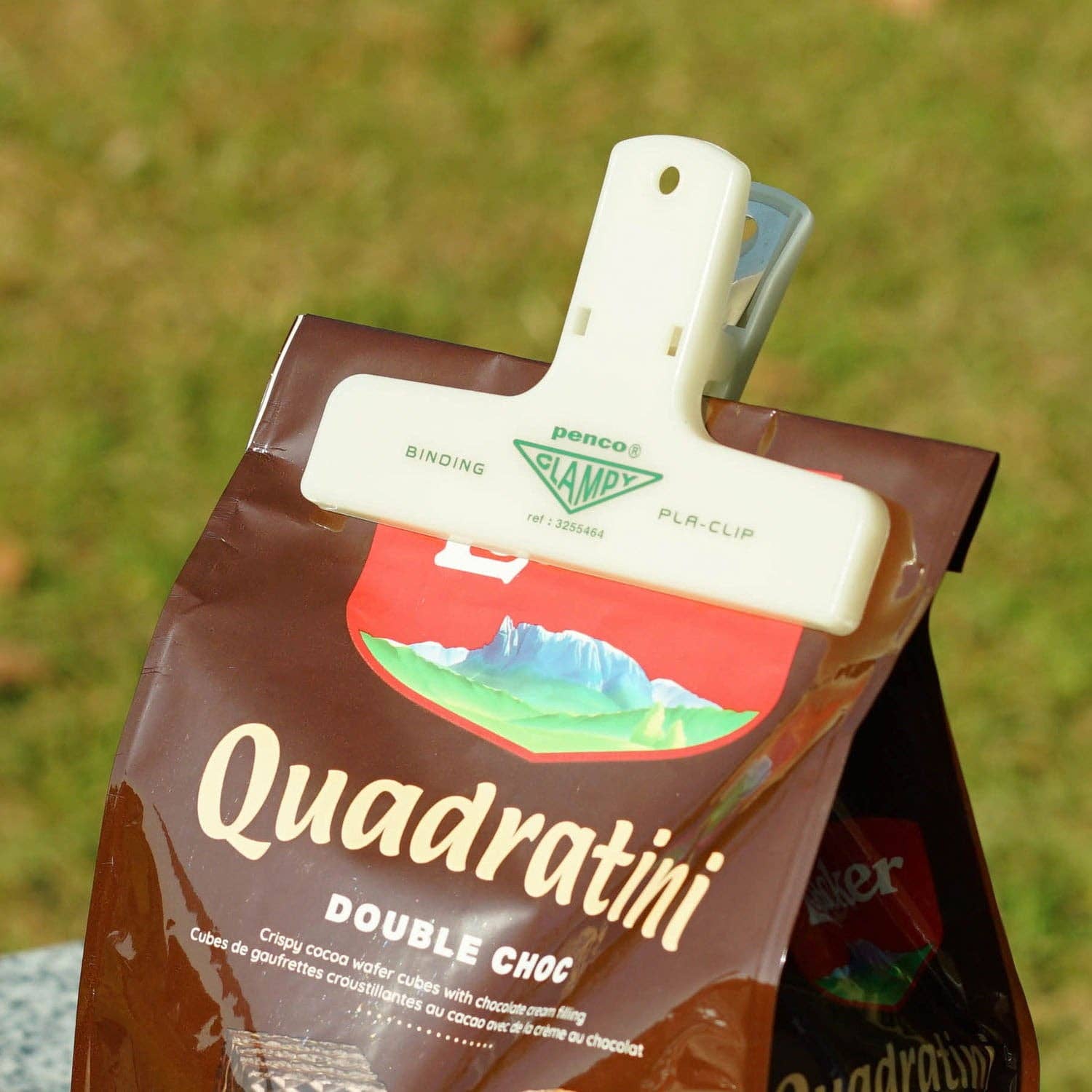 Plastic Clip | Clear Blue