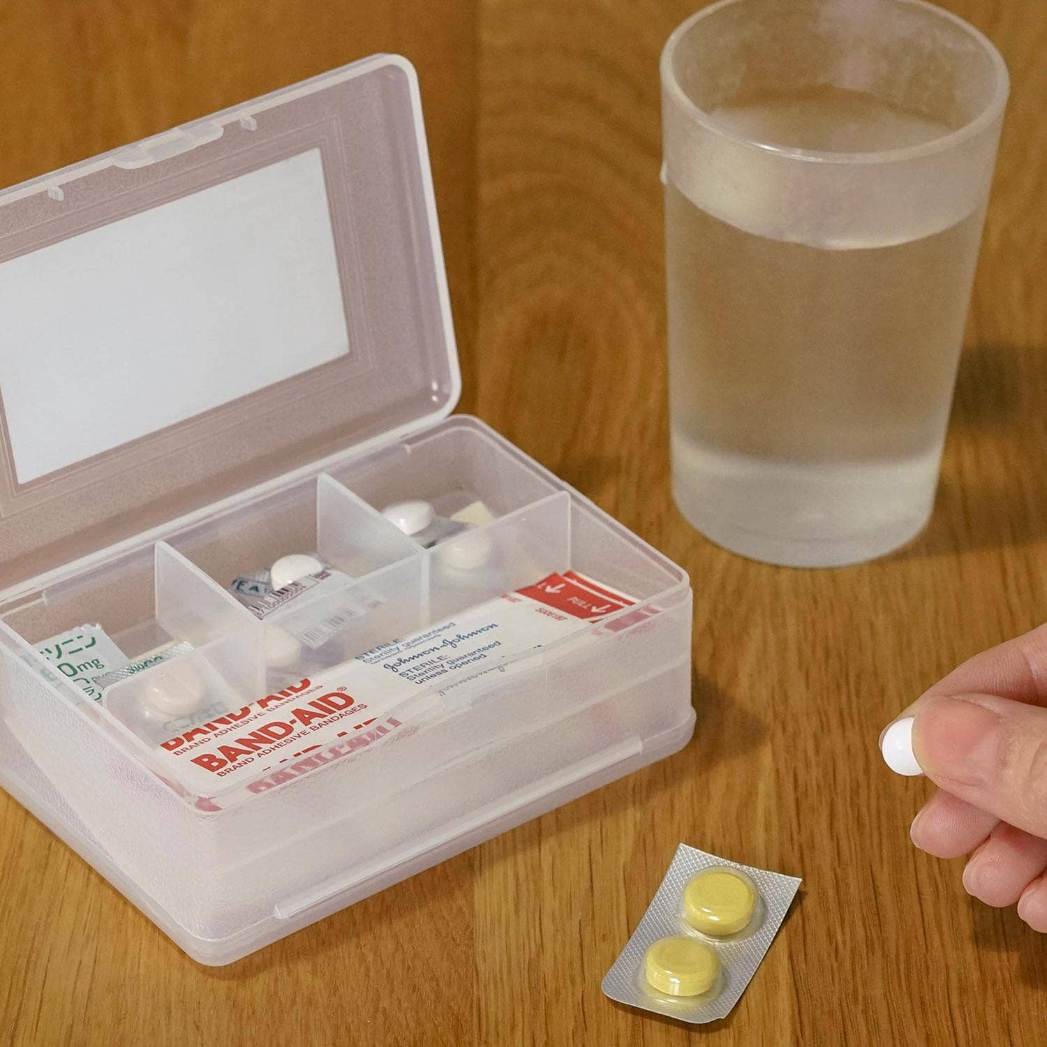 Small Double Sided Storage Container | Green