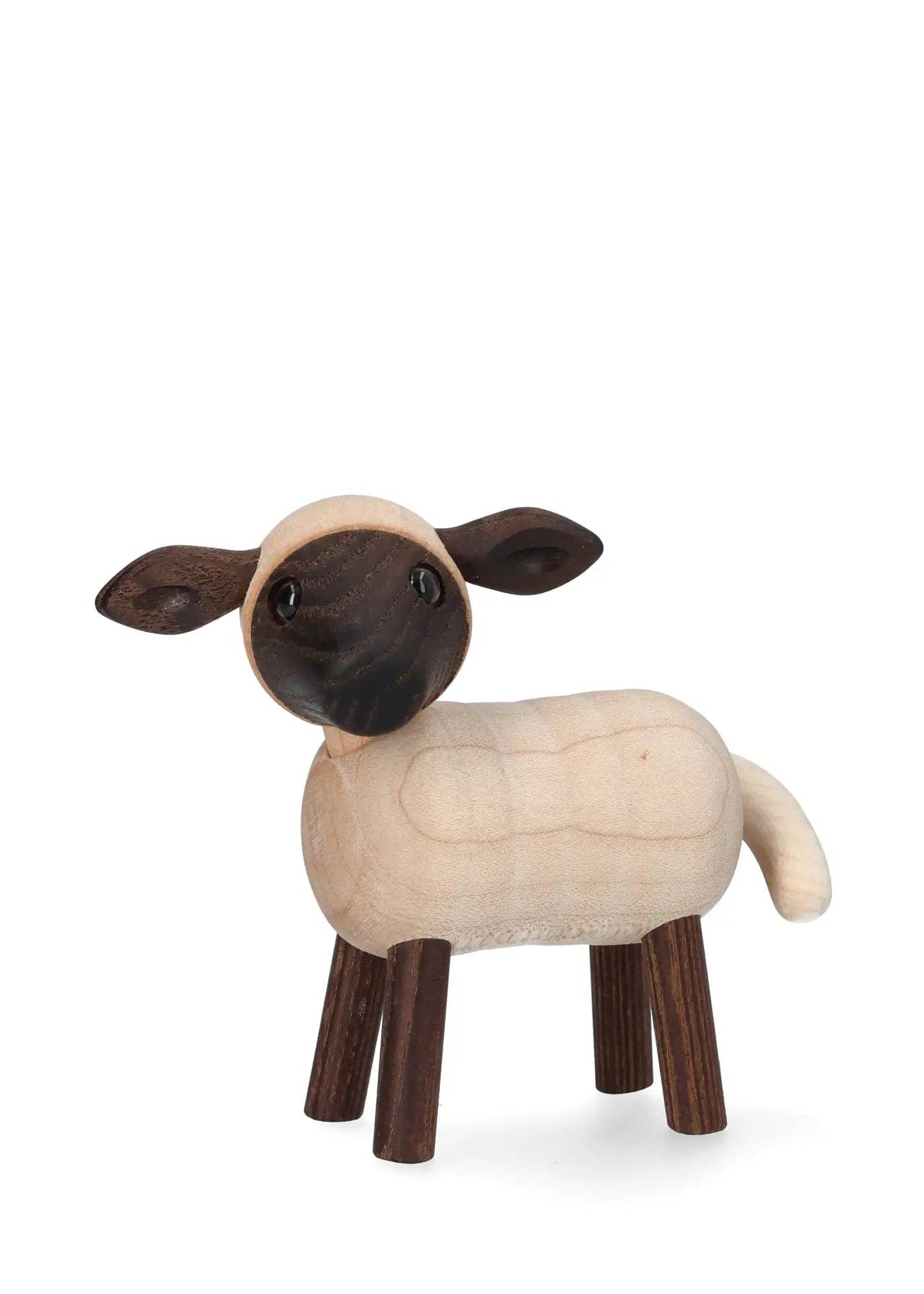 "Will" Wooden Sheep Figurine