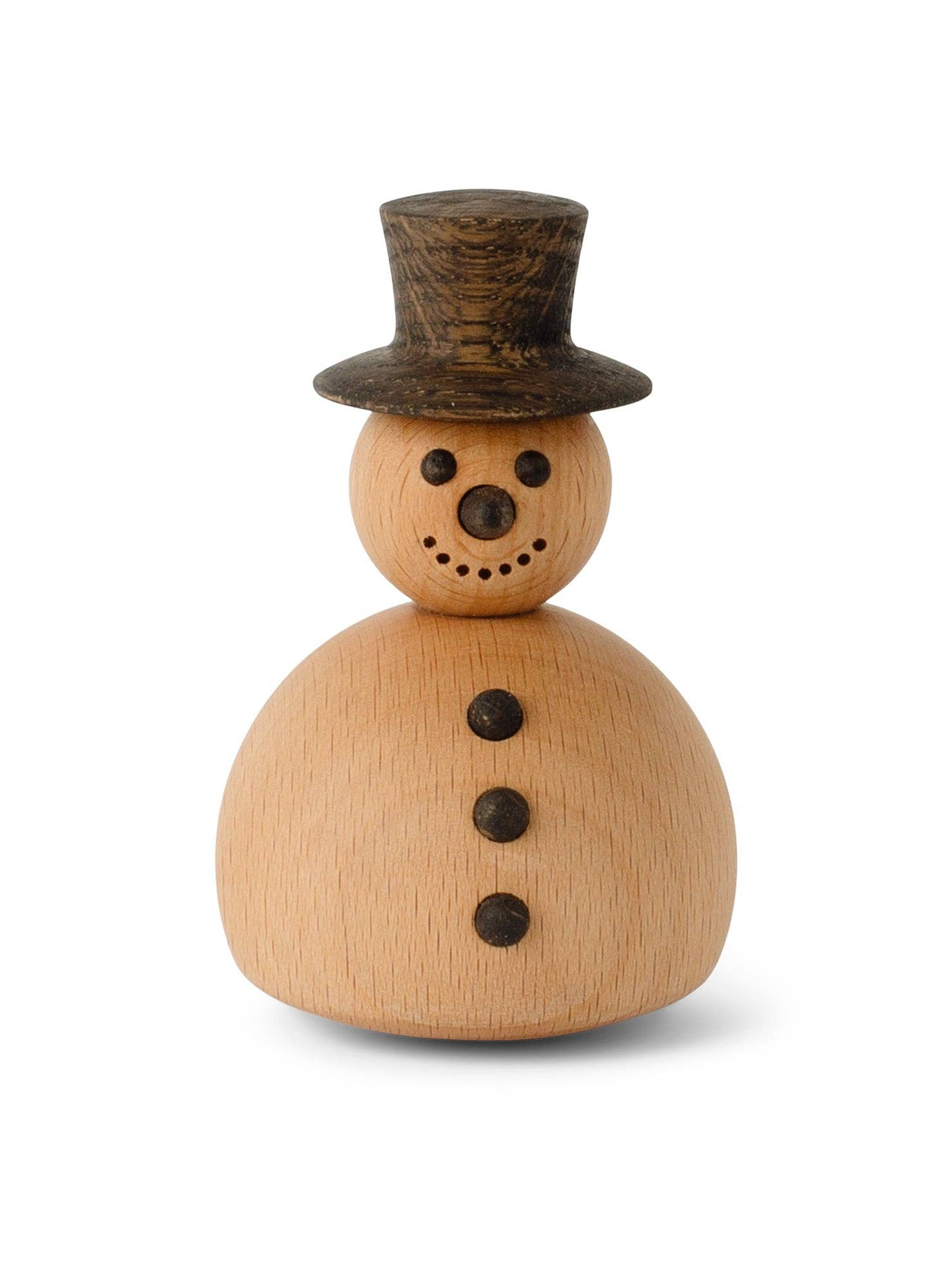 "The Snowman" Wooden Figurine
