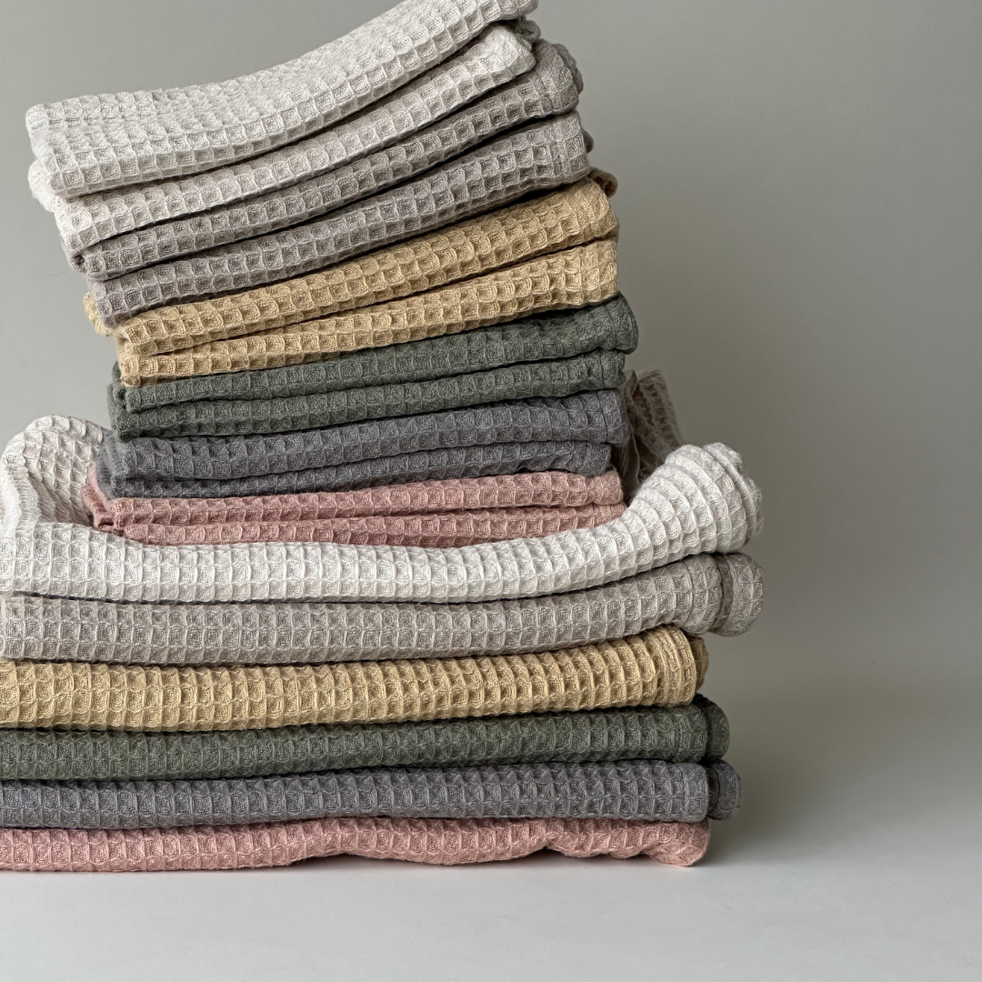 Tea Towel - 100% Organic Cotton - North - Olive: 50x70 cm