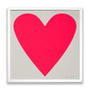 Art Print - Neon Pink Heart