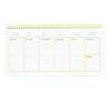 Perpetual Desk Calendar - Undated - Flo Orange