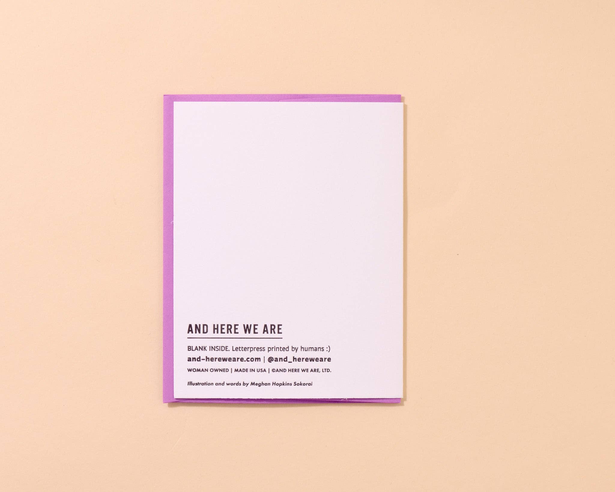 Letterpress Sympathy Card—Dog Was Coolest (Pet Loss, Sweet)