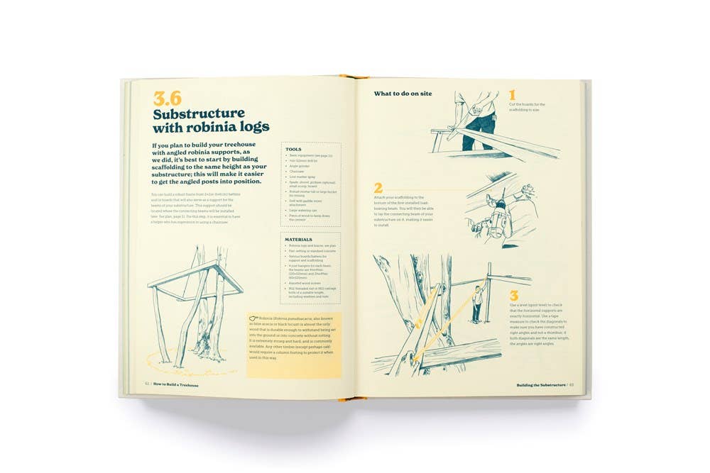 How to Build a Treehouse Book