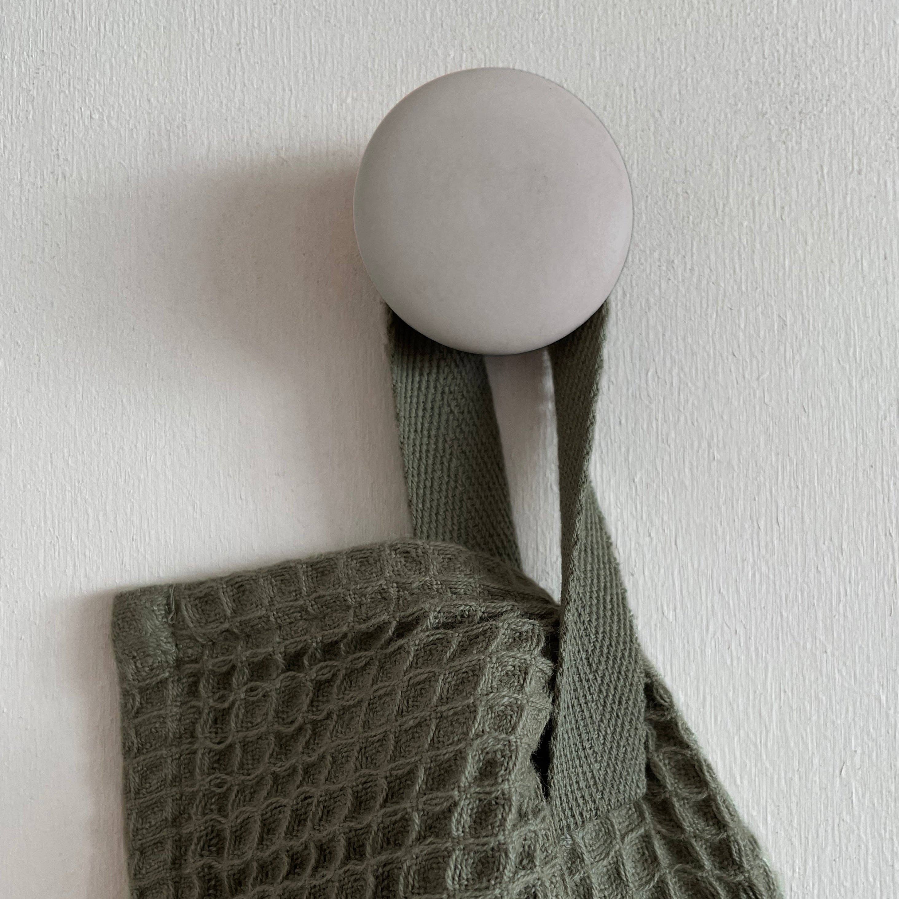 Tea Towel - 100% Organic Cotton - North - Olive: 50x70 cm