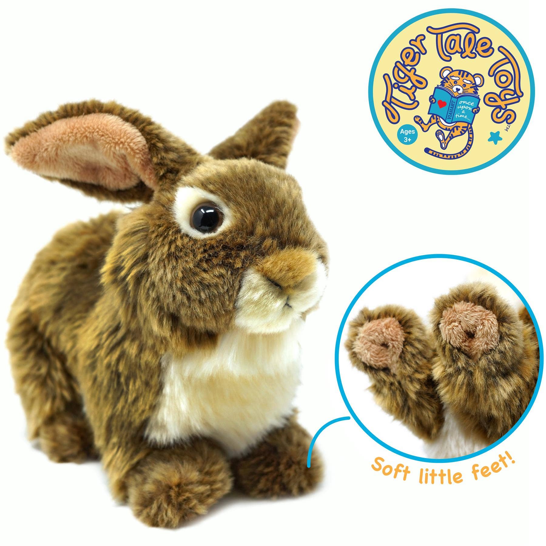 Brigid the Brown Rabbit Stuffed Animal