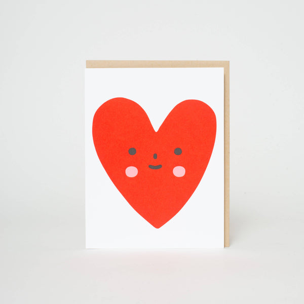 Friendly Heart Love Card