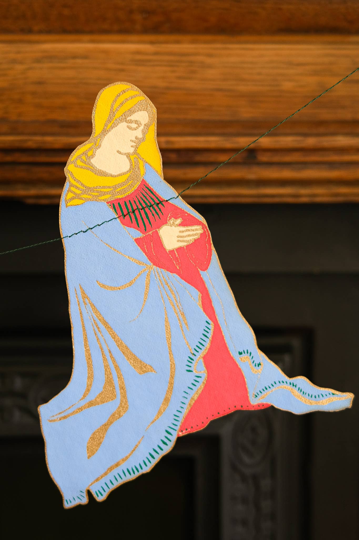 Nativity Sewn Garland