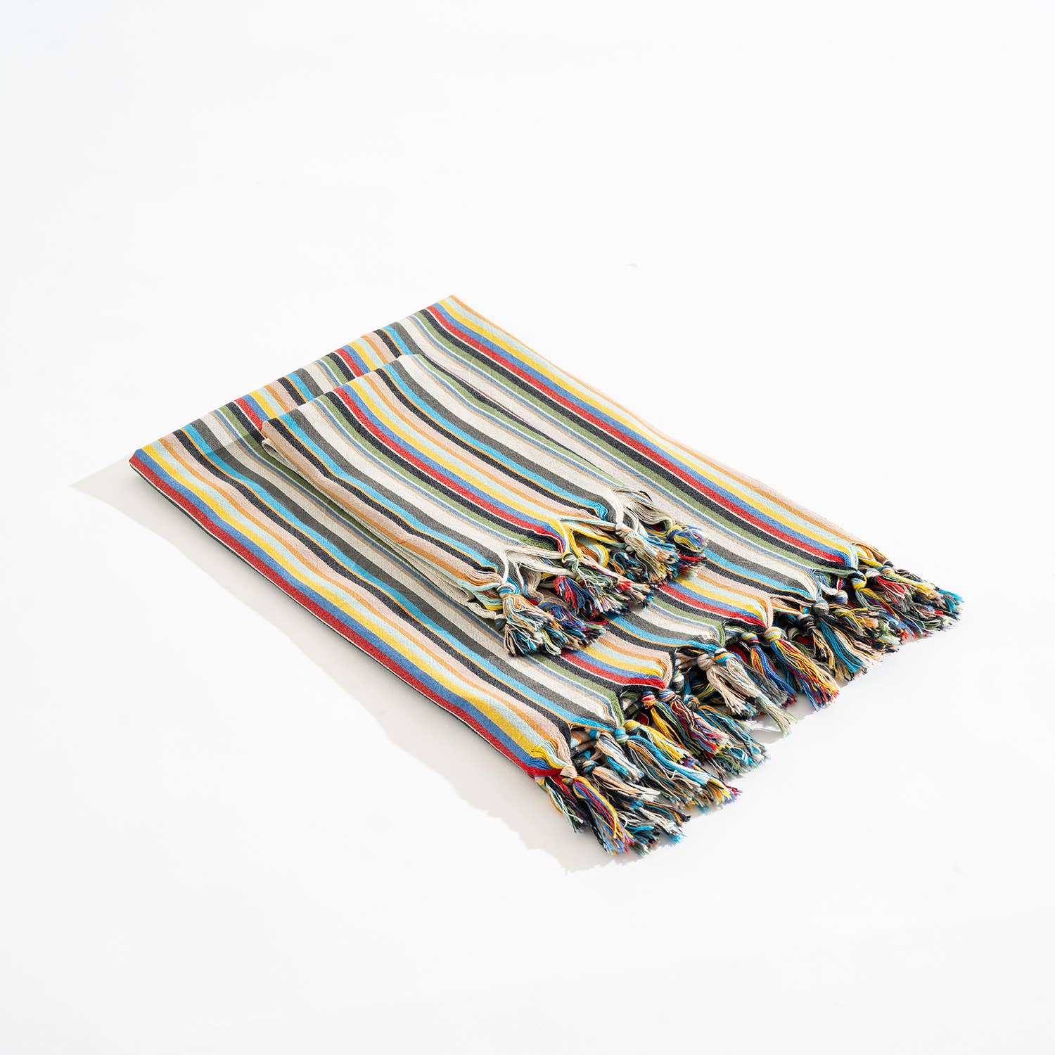 Turkish Bath Towels - Striped (Multicolor)