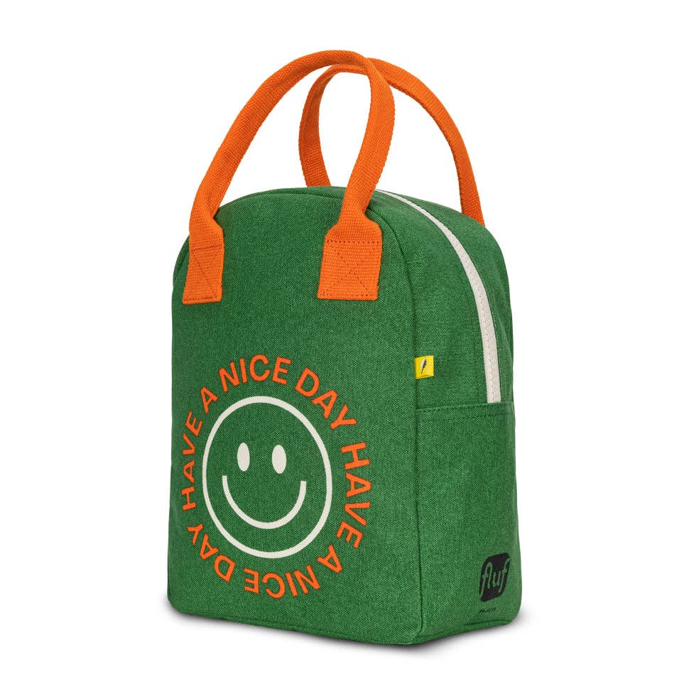 Have a Nice Day Zipper Zipper Lunch Bag