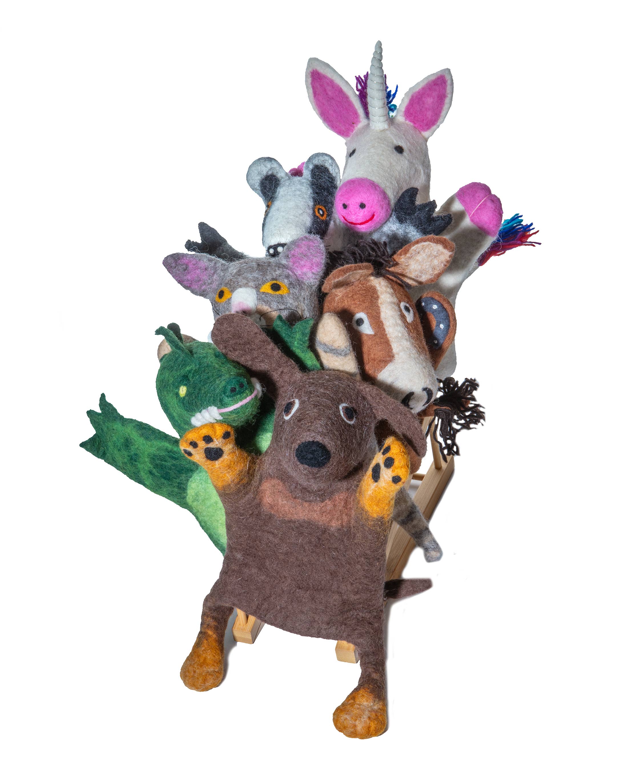 Tabby Cat Hand Puppet