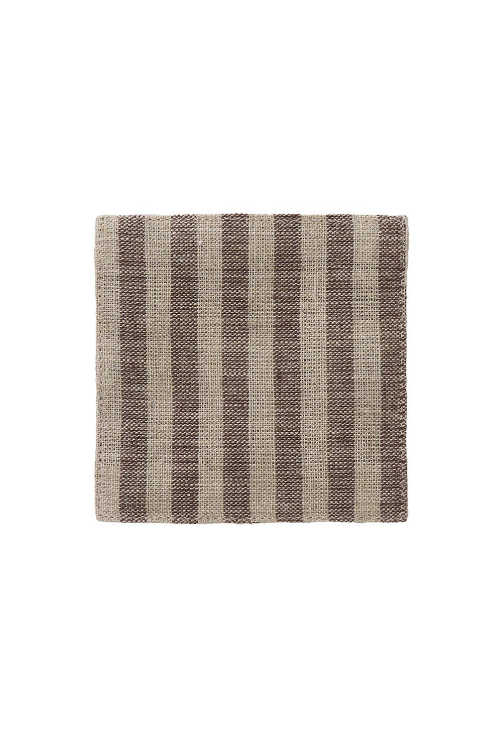 Linen Coaster: Roman Stripes