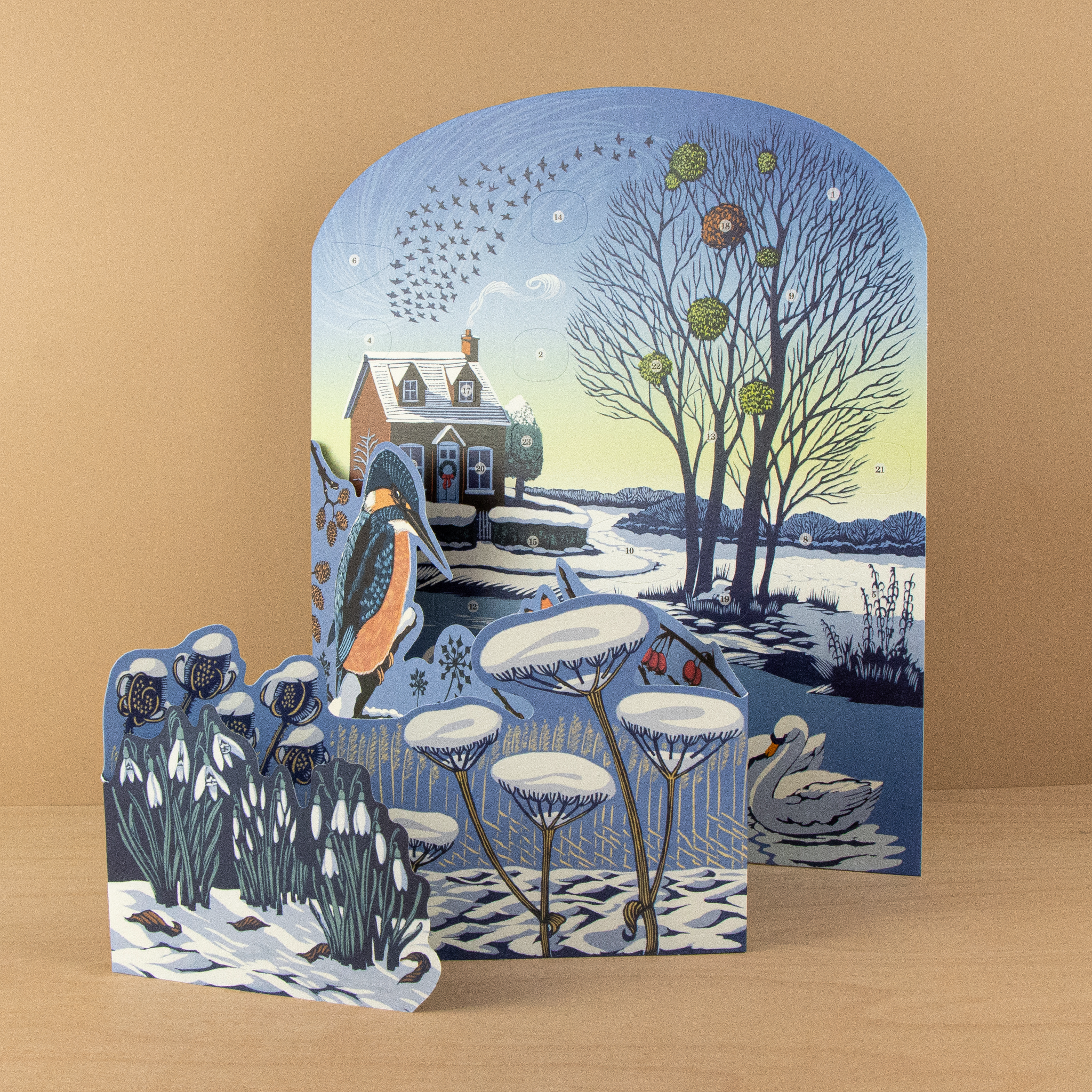 Winter Riverside Advent Calendar