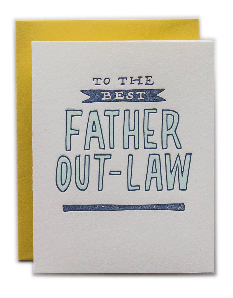 To The Best Father Outlaw Father's Day Card