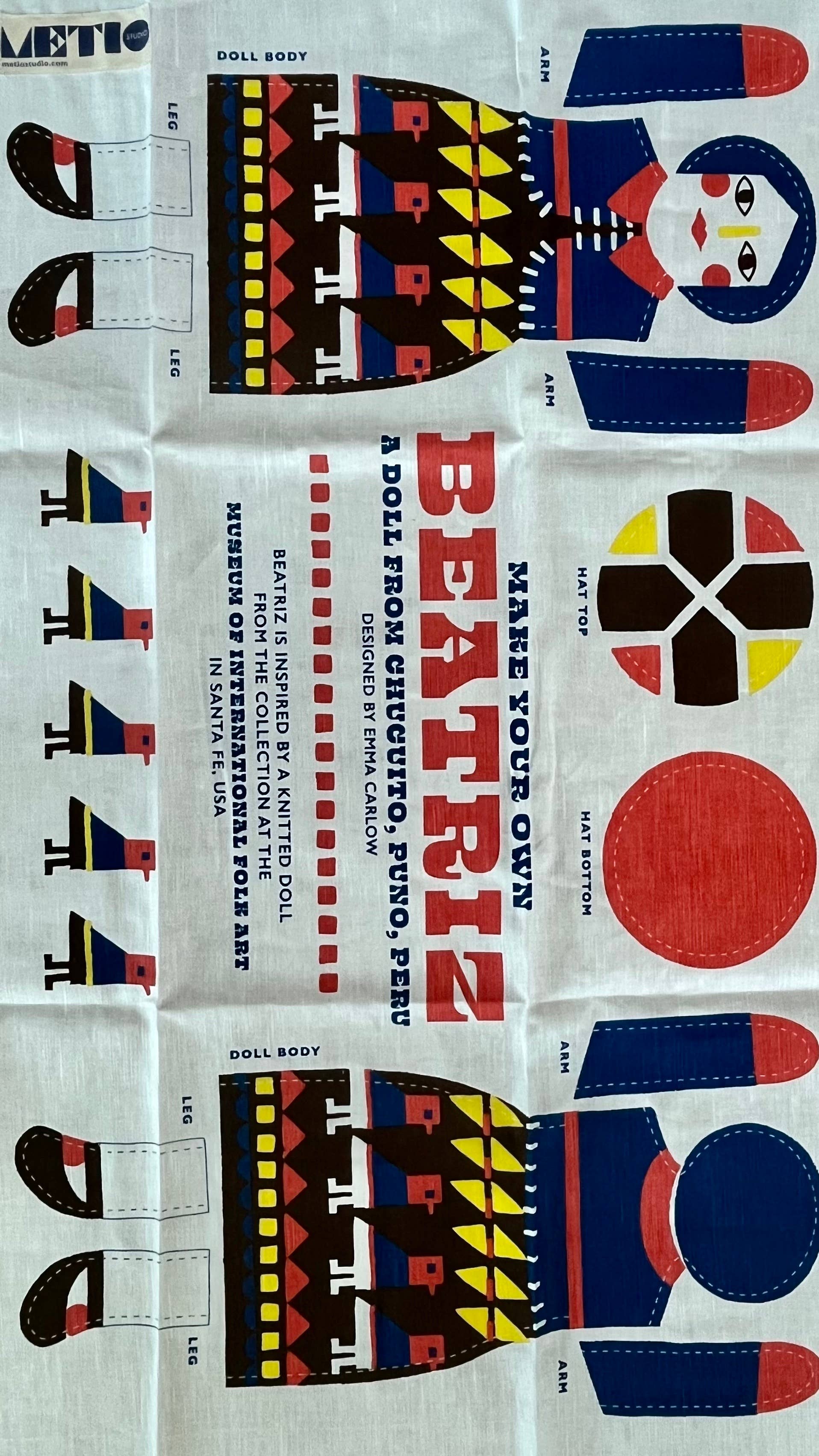 Beatriz Tea Towel - Create Your Own