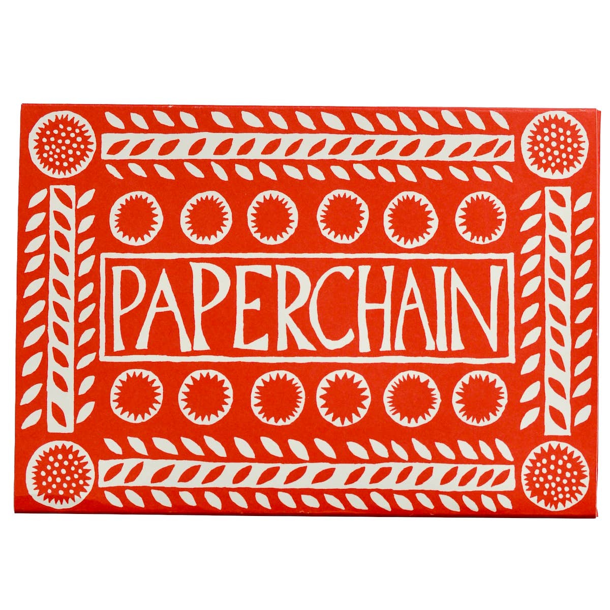 Red Paperchain Garland
