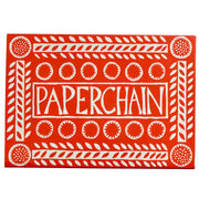 Red Paperchain Garland